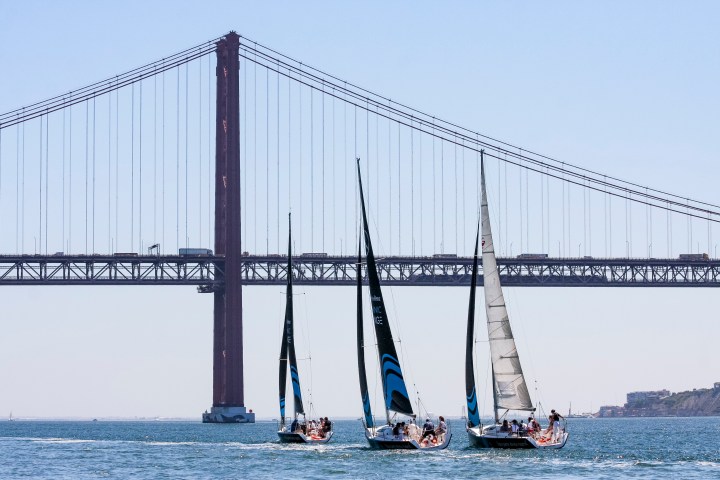 a bridge over a body of water